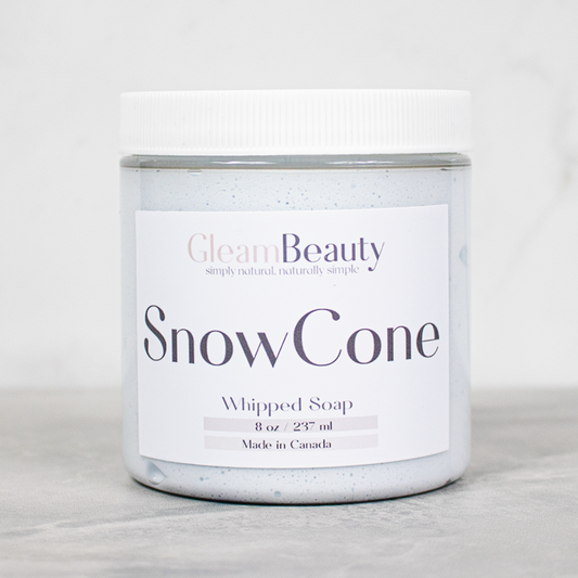 SnowCone Whipped Soap